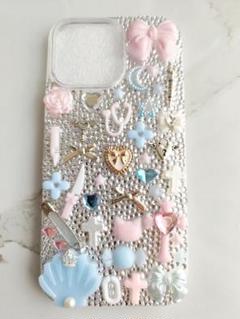 地雷系平成女児量産型スマホケースデコiPhone16