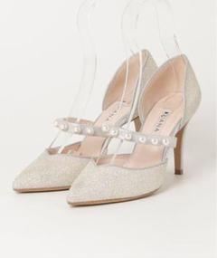 ✨極美品✨DIANA ダイアナ パンプス ベルト グリッター 24.0㎝