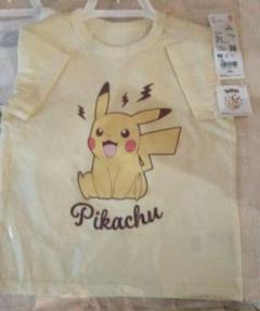 ユニクロ　半袖Tシャツ　ポケモン　ピカチュウ