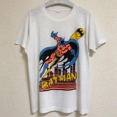 BATMAN 80s ビンテージ Tシャツ アメコミ バットマン アニメT 美品