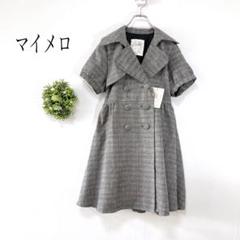 マイメロ 【Ｍ】半袖ワンピース　チェック柄　サンリオ　リボン