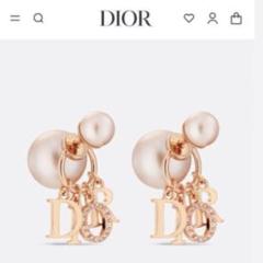 2025年最新】dior ピアス ピンクゴールドの人気アイテム - メルカリ