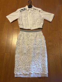 CO|TO コート　レースブラウス　シャツ　cygne ludlow dior CO|TO コート レースブラウス シャツ cygne ludlow dior - メルカリ