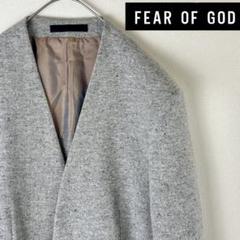FEAR OF GOD フィアオブゴッド ノーカラージャケット ZEGNA（ゼニア）の「FEAR OF GOD EXCLUSIVELY FOR Ermenegildo