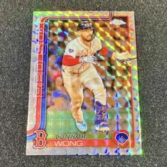 コナー・ウォン 2025 topps chrome パラレル リフラクター