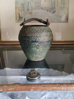 黒い細長い花器 銅製 アート 美術 アンティーク 骨董 まさを m53766254603_1.jpg?1717035620