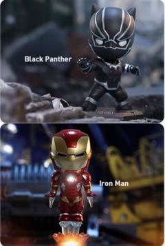 POPMART マーベル　ブラックパンサー&アイアンマン2体セット美品 2025年最新】POPMART MARVEL アベンジャーズ シリーズの人気