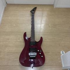 ESPエレキギター ナチュラルウッド ギターケース付き ESP エレキギター Forestシェイプ アクリル製オーダー品