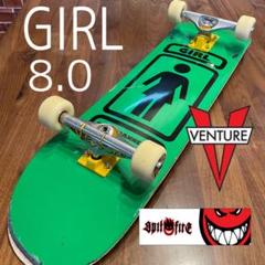 極美品　ガール　インディ　スピットファイヤ　スケートボード　コンプリート ガール GIRL インディペンデント スケートボード スケボー
