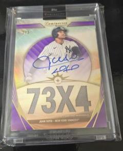 2024 Topps luminaries Juan Soto auto 2/3