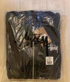 極美品‼️stussy ストゥーシー　ジップパーカー　黒　STUSSY