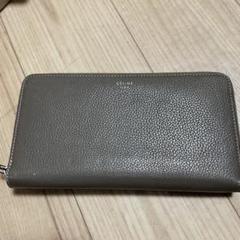 セリーヌ　財布　ラウンドファスナー