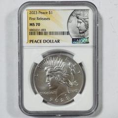 アメリカ2023年ピース1ドル銀貨 NGC MS70 アメリカ2023年ピース1ドル銀貨 NGC MS70 - メルカリ