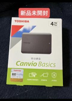 TOSHIBA Canvio Basics 4TB 外付けHDD - メルカリ