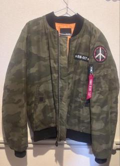 AKM 新宿カワノ コラボ ジャケット 迷彩柄