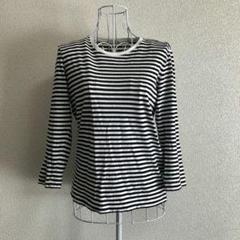 MUJI 無印良品 カットソー Tシャツ レディース ボーダー 長袖 Sサイズ