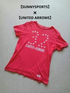 SUNNYSPORTS×UNITEDARROWS USA製 ナンバリングT