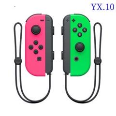 YX.10 Switch コントローラー　スプラトゥーン風　ジョイコンbll