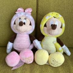 ディズニーストア　ミッキー ミニー 干支 ぬいぐるみ ステンレスボトル 袋 5点 4個 ディズニー ストア ラッキーバッグ ミッキー & ミニー 巳年