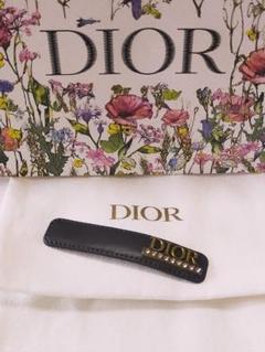レア品✨Christian Dior クリスチャンディオール バレッタ 箱付き Christian Dior クリスチャンディオール トロッター シルバー