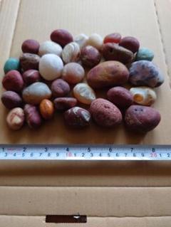 石ころ　青森県　津軽　西海岸　錦石　天然石　小石　原石　観賞石
