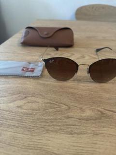 Ray-Ban ブラウン ラウンド サングラス