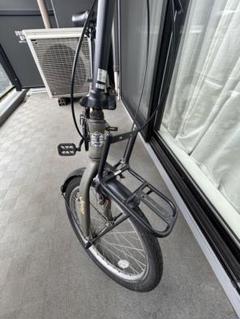 最終値下げ品！アポロ 折りたたみ自転車 黒 （兵庫県姫路市まで