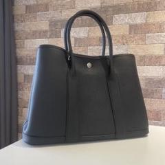 【高級本革・新品】 トートバッグ ハンドバッグ L 2way 黒　ブラック