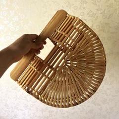 ベトナム ハンドメイド　バンブーバッグ