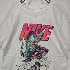 NIKE　半袖　Tシャツ　S　ジェットスキー　水上バイク　ボート　ホワイト　古着