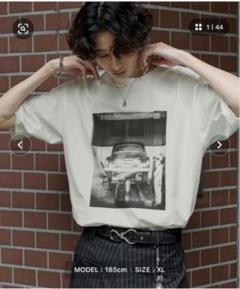 Bleme クラシック ビグメント プリントTシャツ Mサイズ