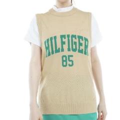 美品✨TOMMY HILFIGER golf メッシュ ニット ベスト ベージュ
