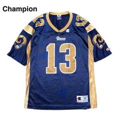 Champion製 NFL シアトル・シーホークス ゲームシャツ ☆チャンピオン NFL フットボール ジャージ メッシュ Tシャツ