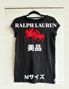 RALPH LAUREN ラルフローレンTシャツ Mビッグポロ刺繍 レディースのサムネイル