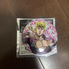 ジョルノジョバーナ　グリッター缶バッジ1点　ジョジョワールド