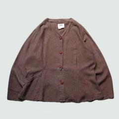 vintage flax リネン　ロングシャツコート vintage flax リネン ロングシャツコート