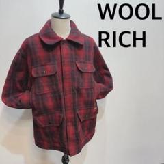 WoolRichウールリッチマッキーノジャケット赤×黒メンズXLサイズ7263のサムネイル