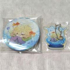 泡沫のユークロニア　trail　あみあみ　特典　アクキー　缶バッジ　露草