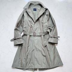 XL相当 ビームスエフ シングルラグランスリーブコート ポリエステル OLIVE