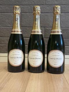 3 本セット　Laurent-Perrier La Cuvée シャンパン Laurent-Perrier La Cuvée Brut NV + Champagne Flutes | Kent