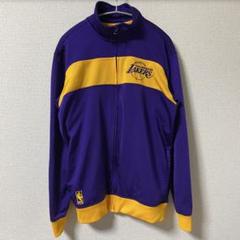 アディダス ロサンゼルス・レイカーズ トラックジャケット ジャージ バスケ M