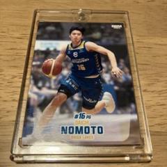 滋賀レイクス #16 野本大智 BBM Bリーグカード 直筆サインカード