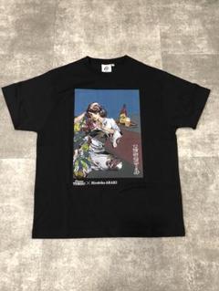 【新品未使用】ヱビス 荒木飛呂彦描き下ろしデザイン Tシャツ　黒 Ｌサイズ エビス 荒木飛呂彦 描き下ろしデザイン Tシャツ Lサイズ エビス