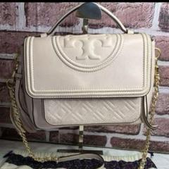 TORY BURCH♡トリーバーチキルティングレザーチェーンショルダーバッグ