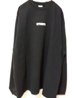 VETEMENTS ダークグリーン XL トレーナー