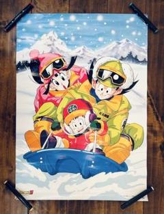 90' DRAGON BALL Z ドラゴンボールB2ポスター 当時アニメイト