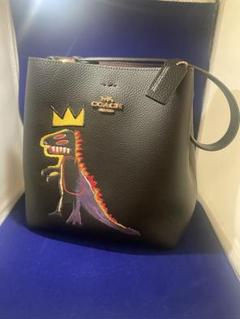 希少品 COACH バスキア 限定コラボメッセンジャーバッグ ショルダーバッグ 210.jpg