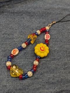 ビーズストラップ ハンドメイド ビーズキーホルダー 携帯ストラップ