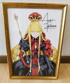 蒼き鋼のアルペジオ コンゴウ　複製原画　直筆サイン入り 蒼き鋼のアルペジオコンゴウ複製原画