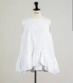 美品♡liten リテン レイヤードフリルブラウス ヒヤシンス トップス